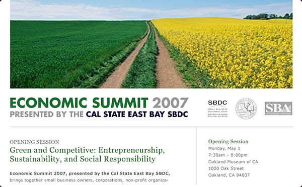 Cal State East Bay SBDC Economic Summit