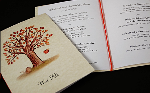 Wedding Dinner Menu