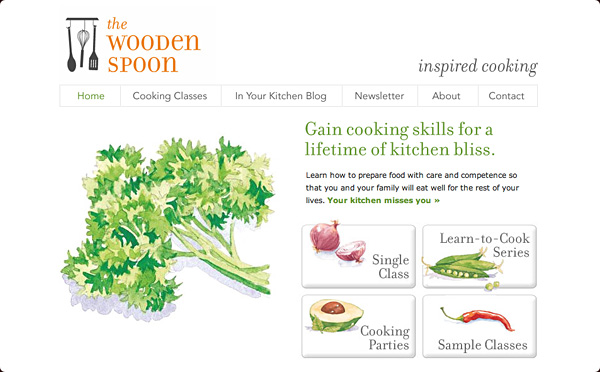 The Wooden Spoon by Allison Fishman