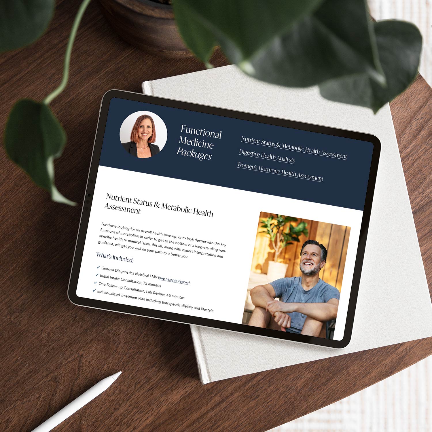 Nutritionist & Functional Medicine Practitioner Website Design: Marin Functional Medicine